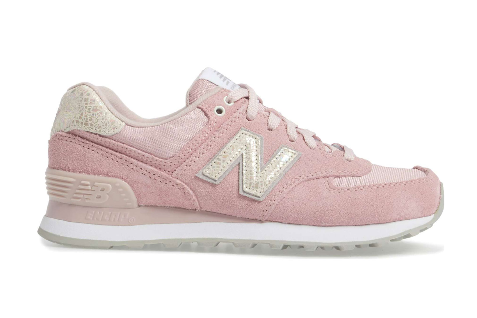 new balance rose gold mesh